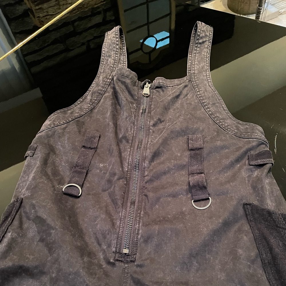 FP Movement Black Stone Wash Jumpsuit Jumper Romper Overalls. Never Worn
